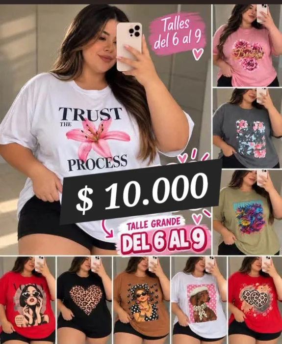 Remera Talle Super Xxxl