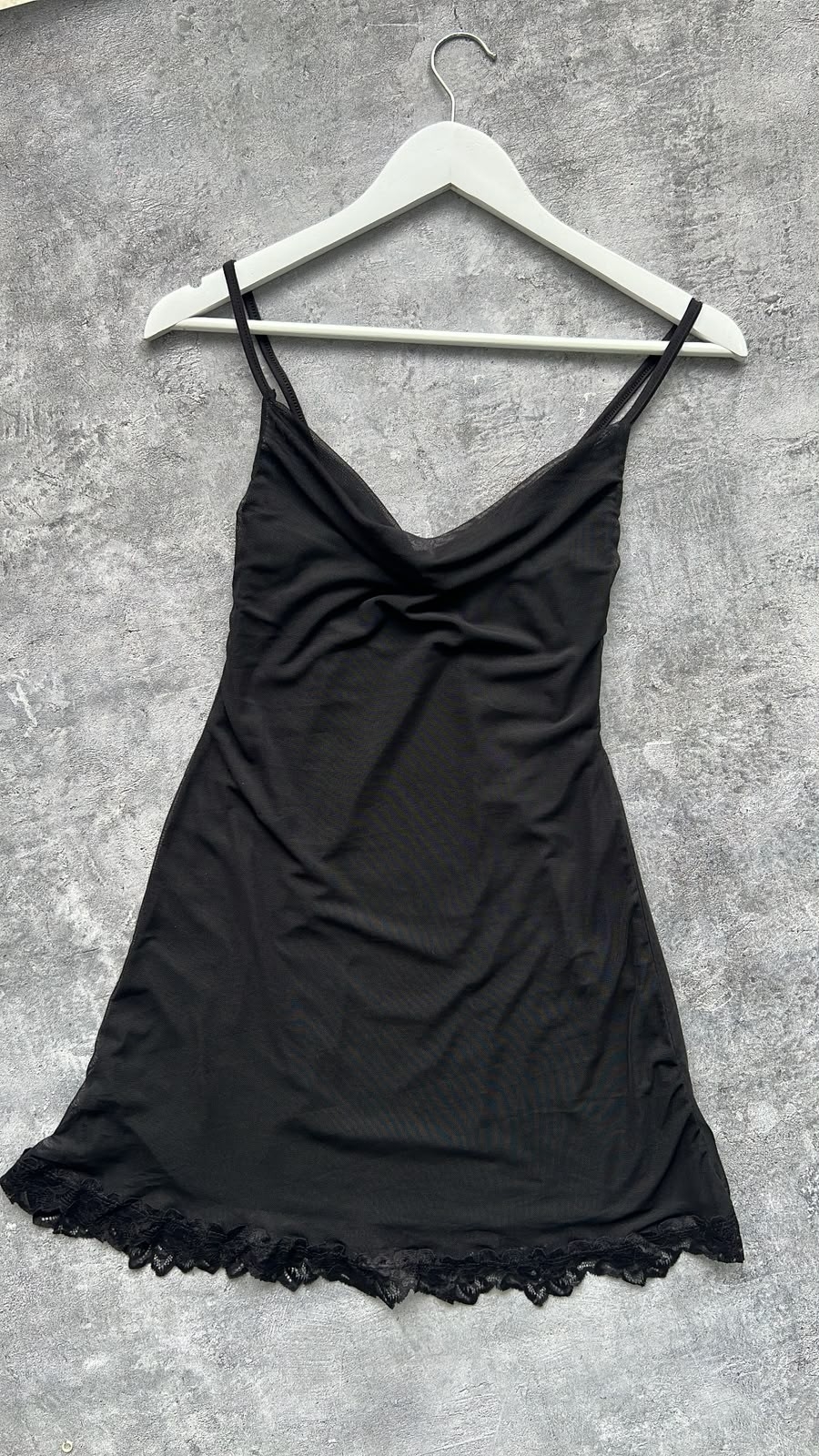 Vestido Lycra con Puntilla - Imagen 2