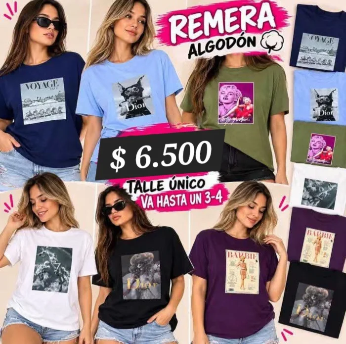 Remera de Algodon