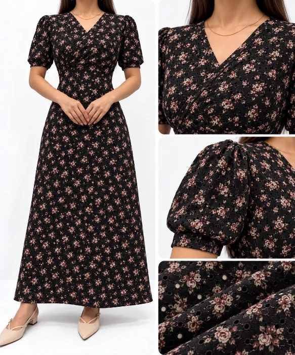 Vestidos Tela Brodier