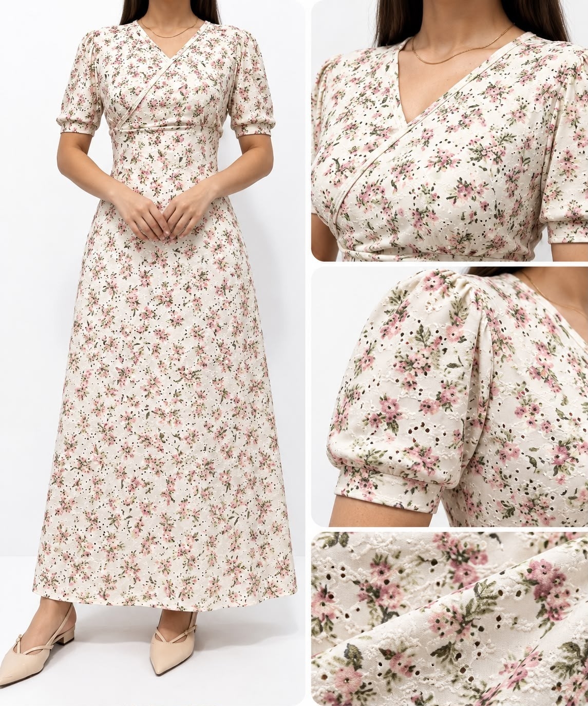 Vestidos Tela Brodier - Imagen 3