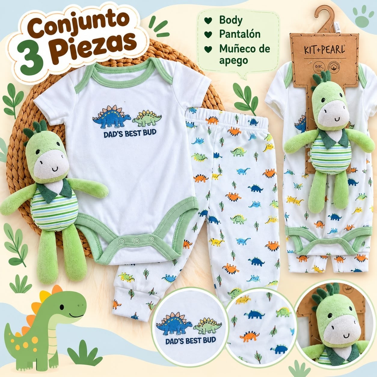 Conjunto C/muñeco de Apego - Imagen 3