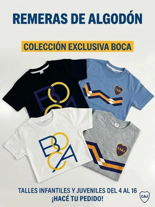 Remera Boca Niñ@s