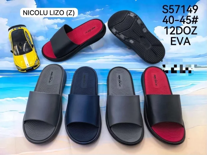 Sandalias Nicolu Faja Liso Reforzada  Livianas