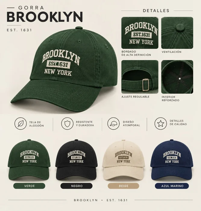 Gorra Brooklyn