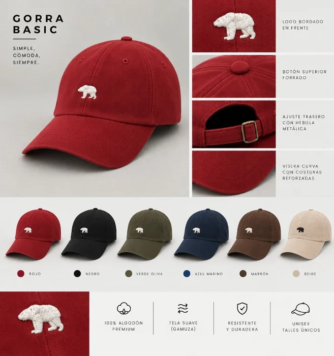 Gorra Oso