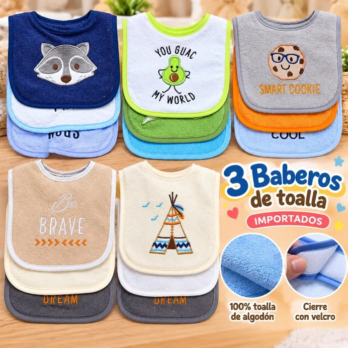 Baberos Toalla Impo