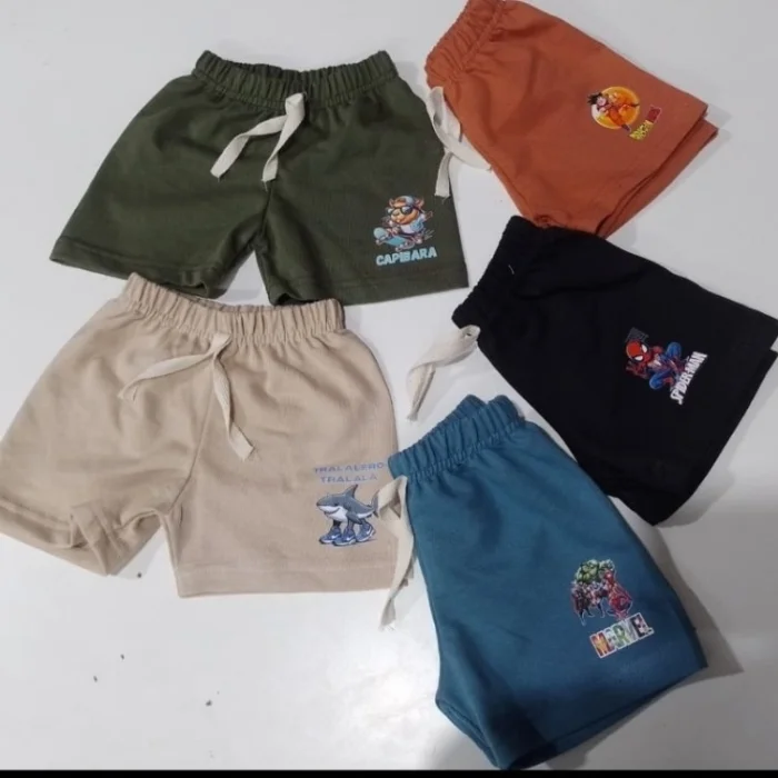 Short Rústico Estampado Nene