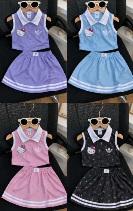 Conjuntos Chomba Musculosa + Short Pollera