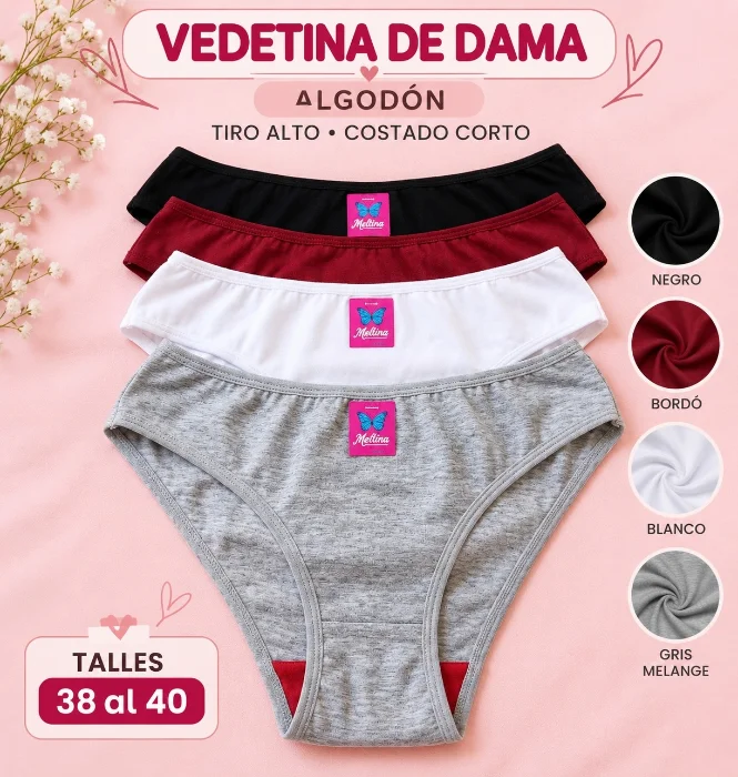 Veretina de Dama Algodón