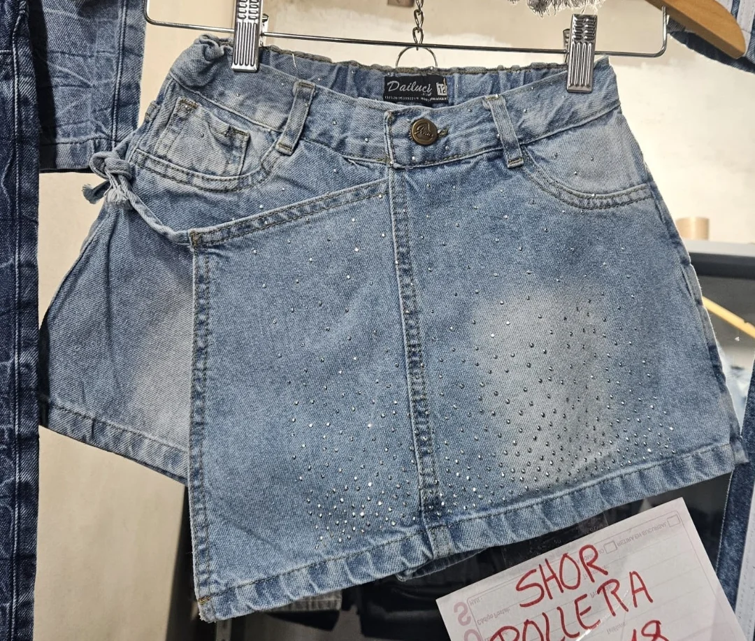 Short Pollera de Nena - Imagen 1