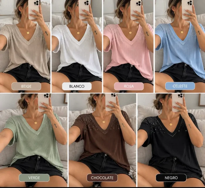 Remeron con Brillos