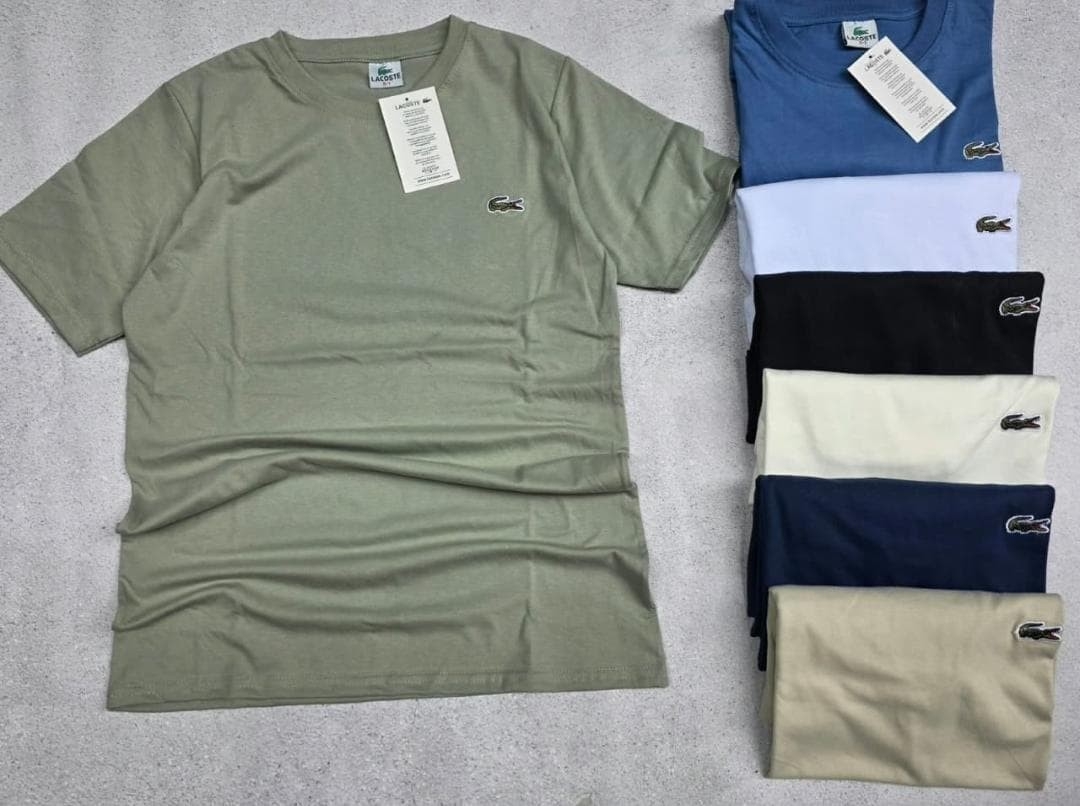 Remera Lacoste de Hombre Bordada - Imagen 2