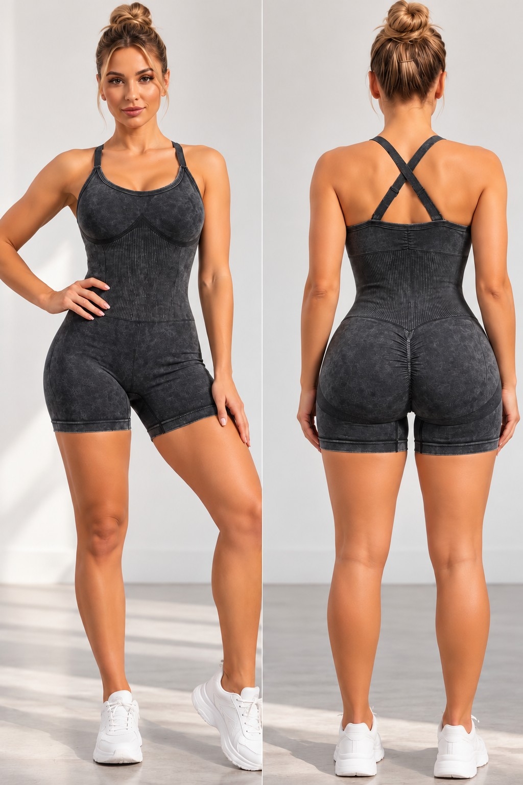 Casuit Push Up Pre Lavado Excelente Calidad Talles S/m/l/xl - Imagen 2