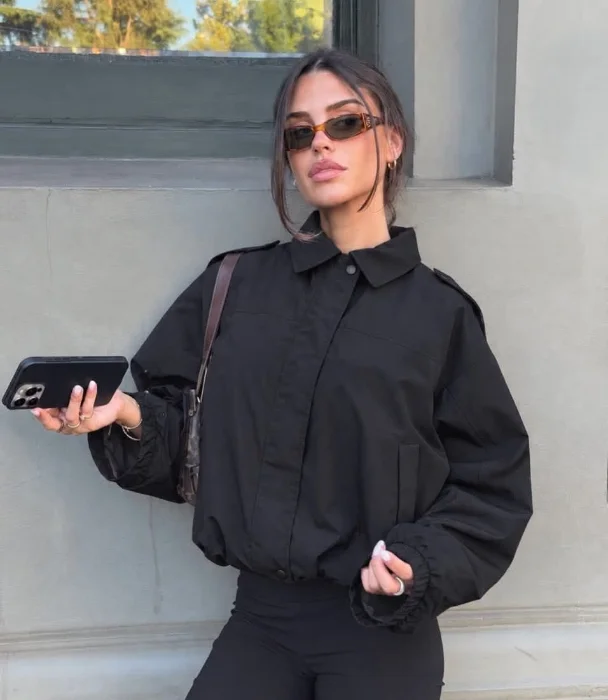 Campera Bomber Rompeviento