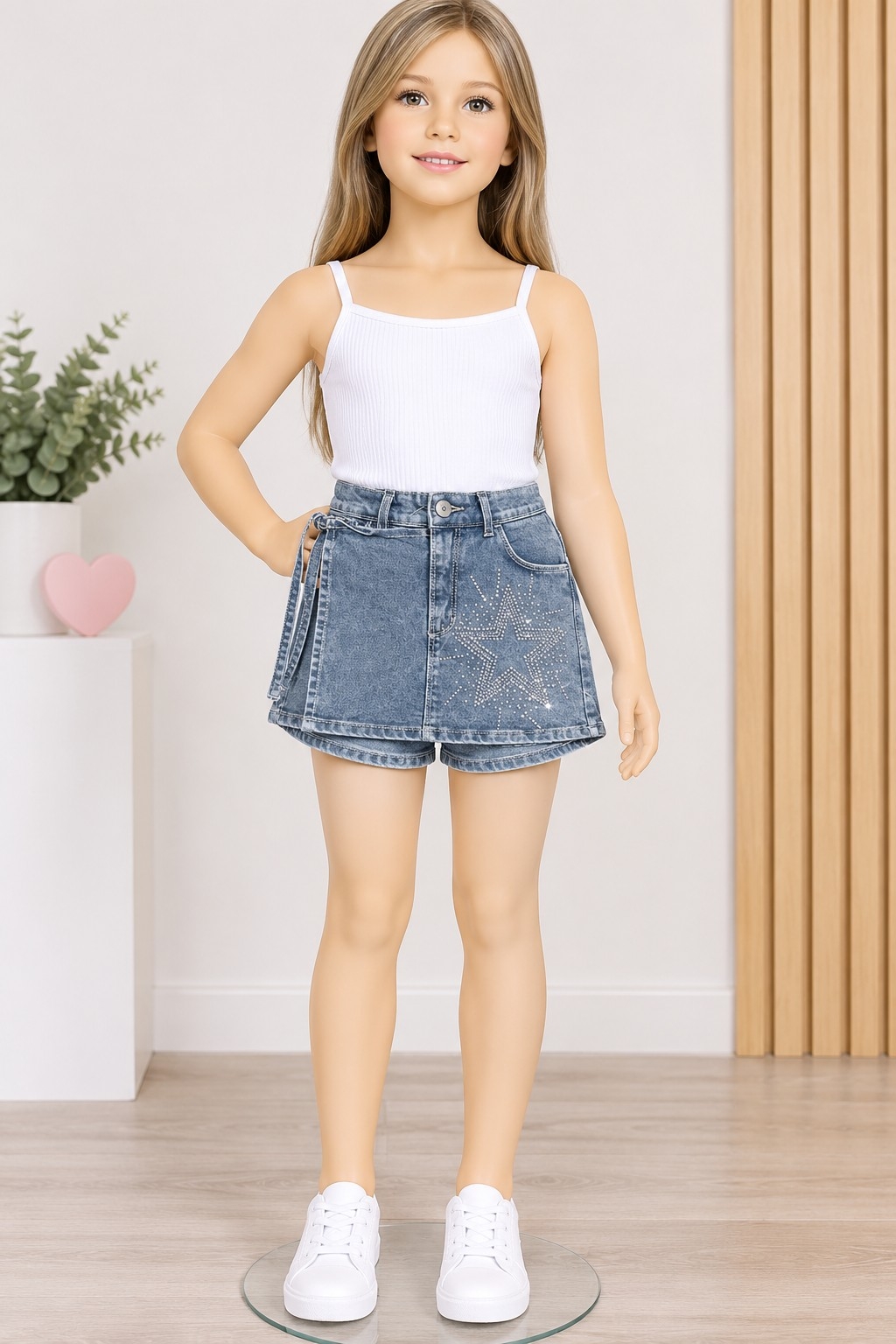 Nuevo Ingreso Short Pollera Elastizado - Imagen 2