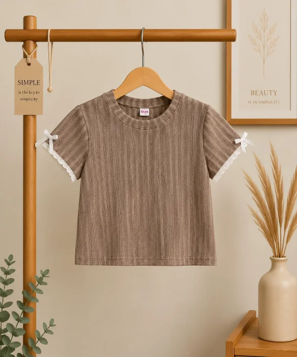 Remera Coquette Puntilla