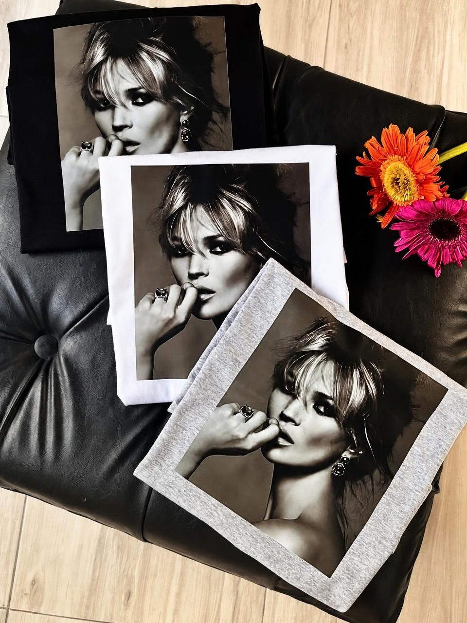 Remera Kate Moss Algodón - Imagen 3