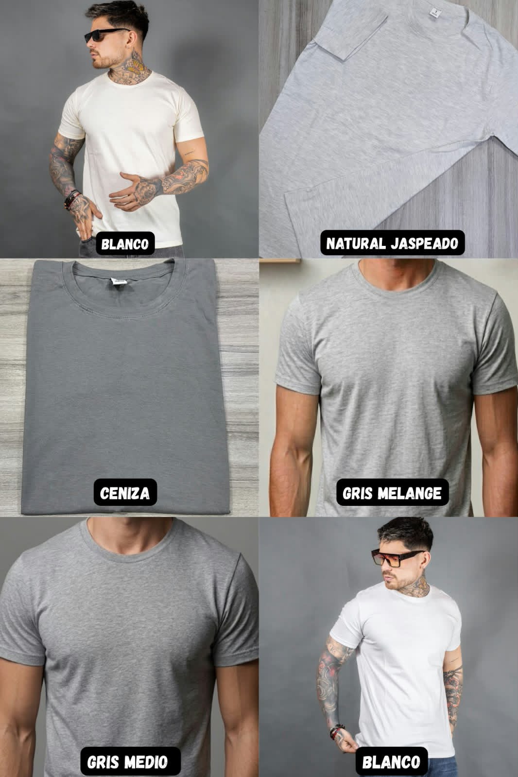 Remeras Básicas - Imagen 2