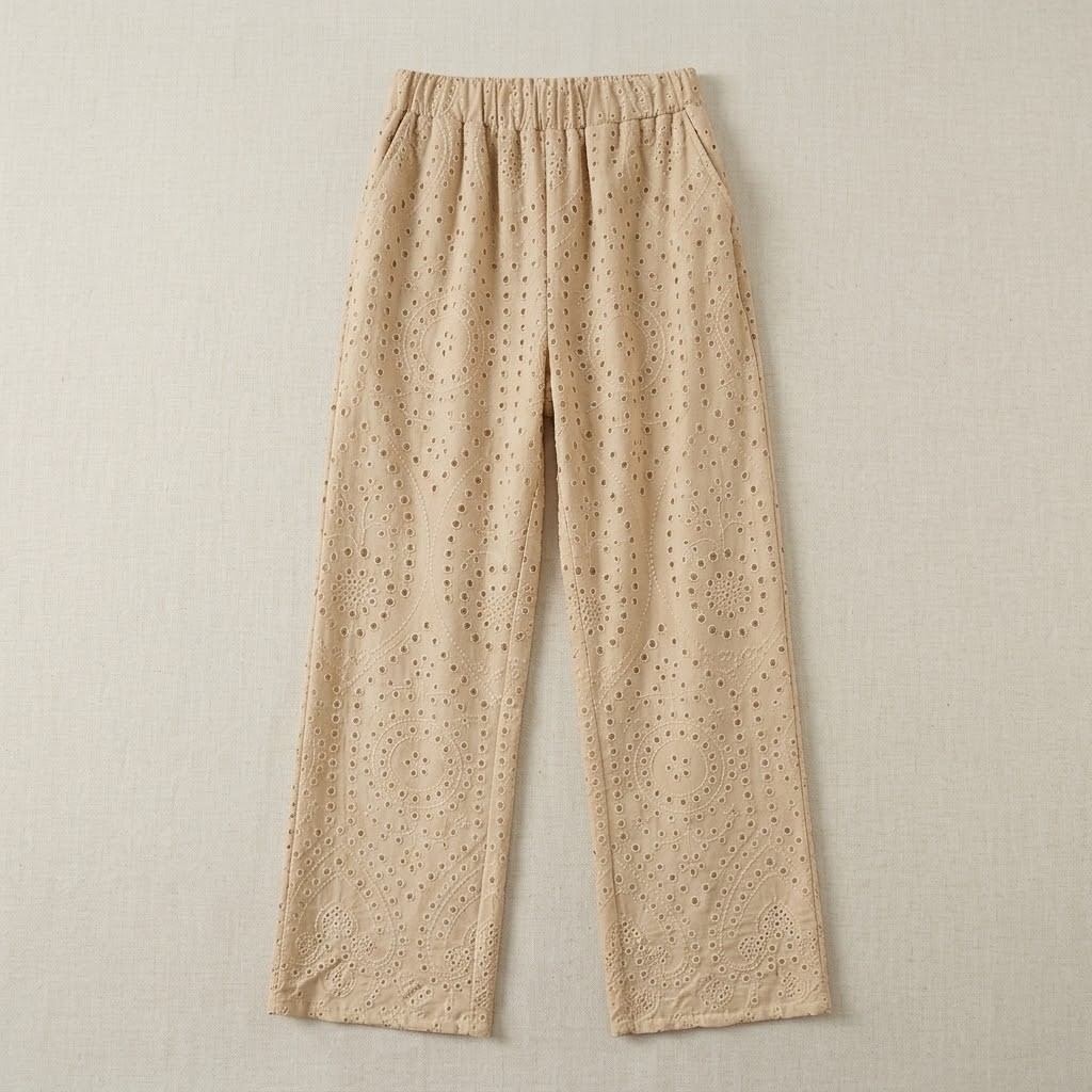 Pantalon Broderie _impo - Imagen 2