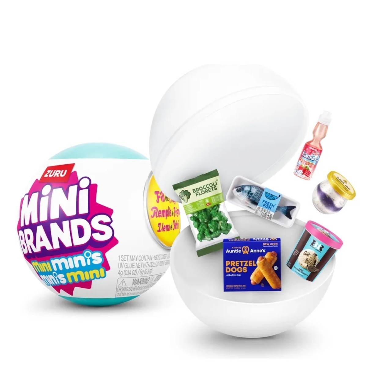 Juguete Heladera Mini Brands C/ Dos Bolsas Sorpresas, Juguetes Virales, Navidad - Imagen 4