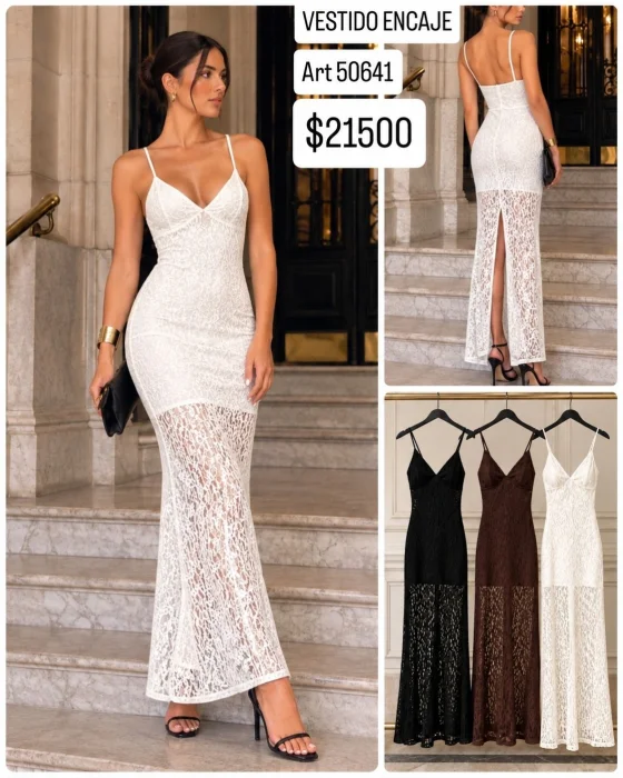 Vestido Encaje