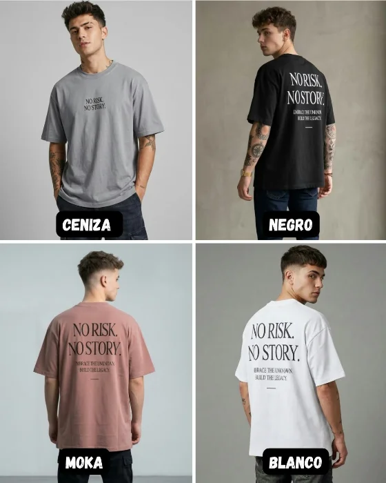 Remeras Oversize Estampado