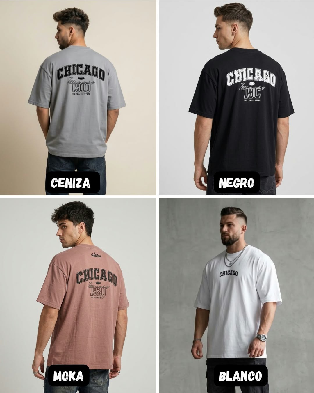 Remeras Oversize Estampado - Imagen 2