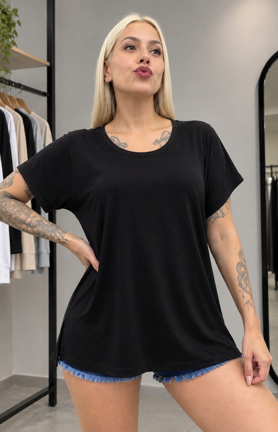 Remeron Amplio - Modal Viscosa - Imagen 3