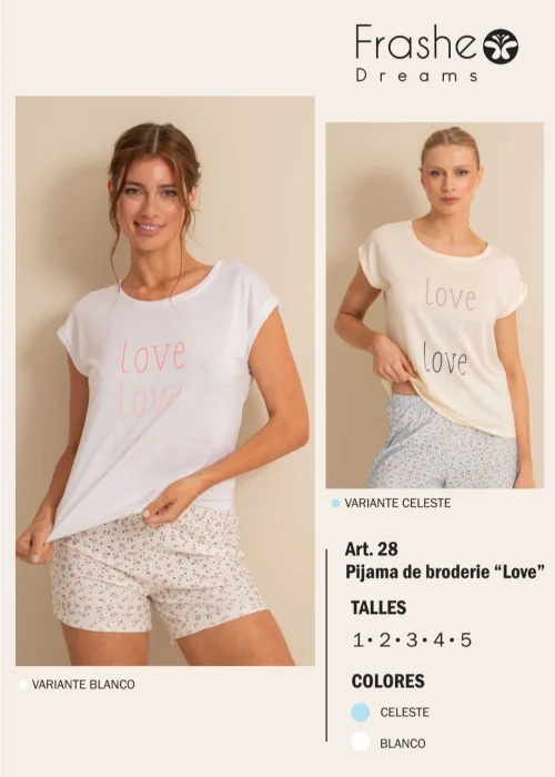 Pijama de Dama Art.28 Frashe
