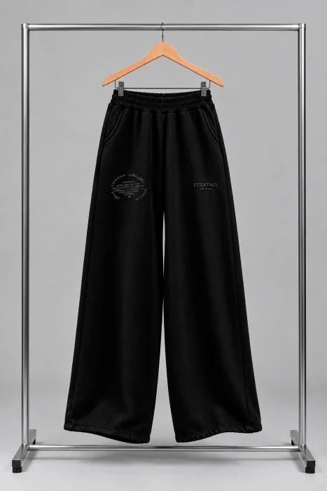 Pantalón Super Baggy Essentials Total Black