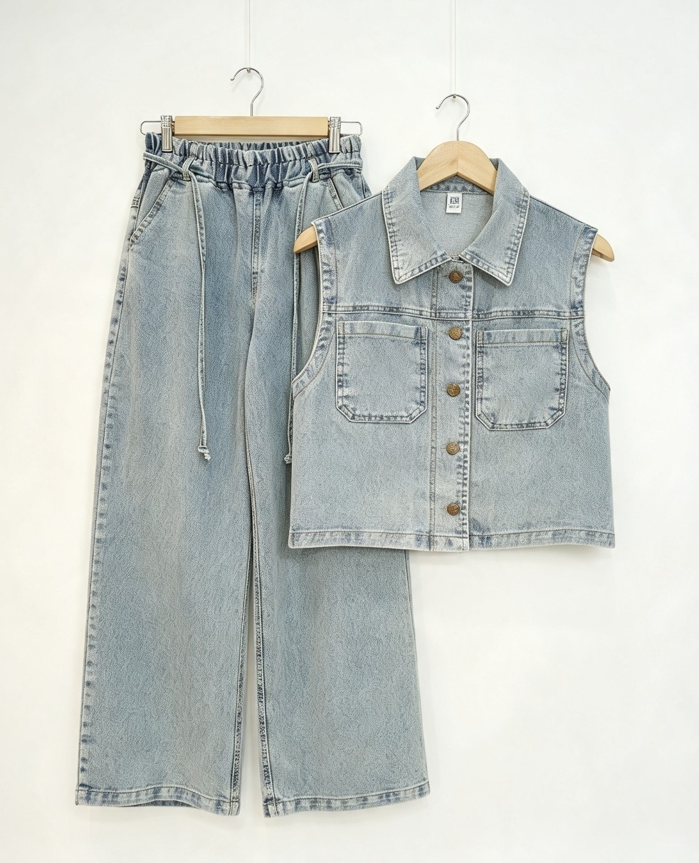 Conjunto Baggy+chaleco - Imagen 2