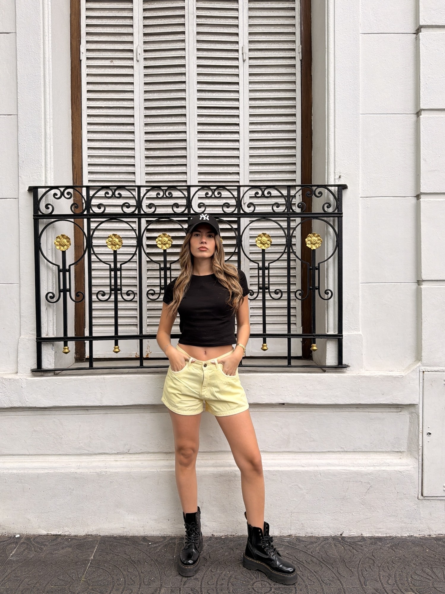 'art 792-3' 36 al 46 Short Amarillo "trend" - Imagen 4