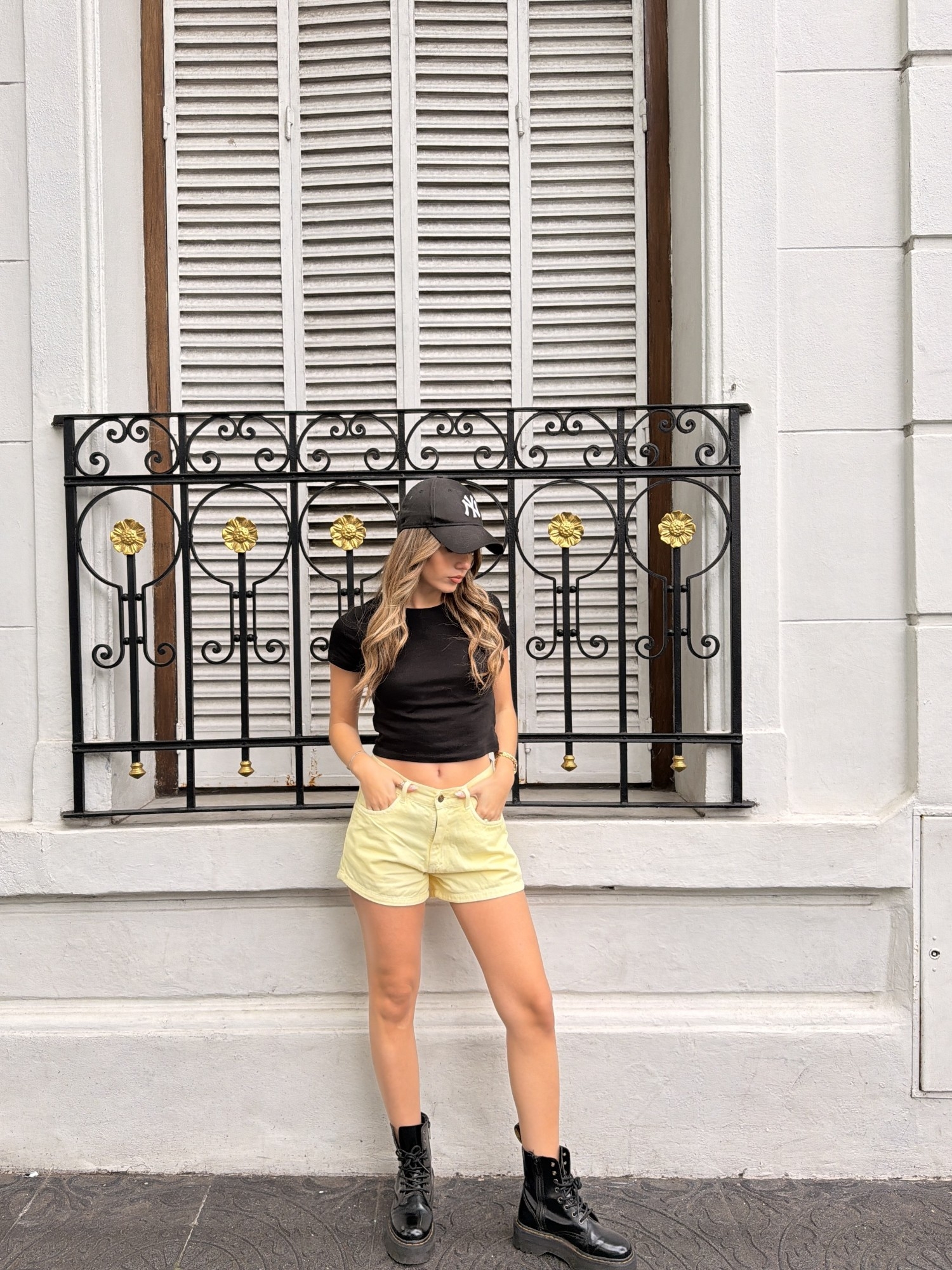 'art 792-3' 36 al 46 Short Amarillo "trend" - Imagen 5