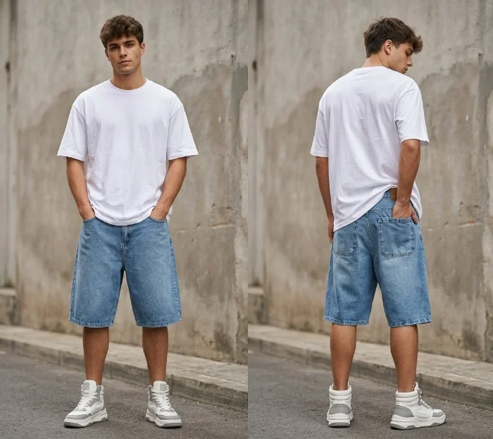 Bermuda Baggy Celeste