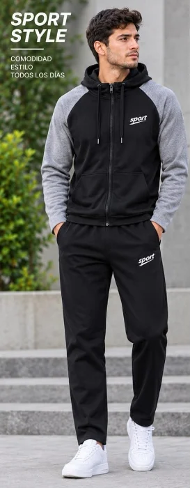 Conjunto Combinado  Deportivo de Lycra Hombre