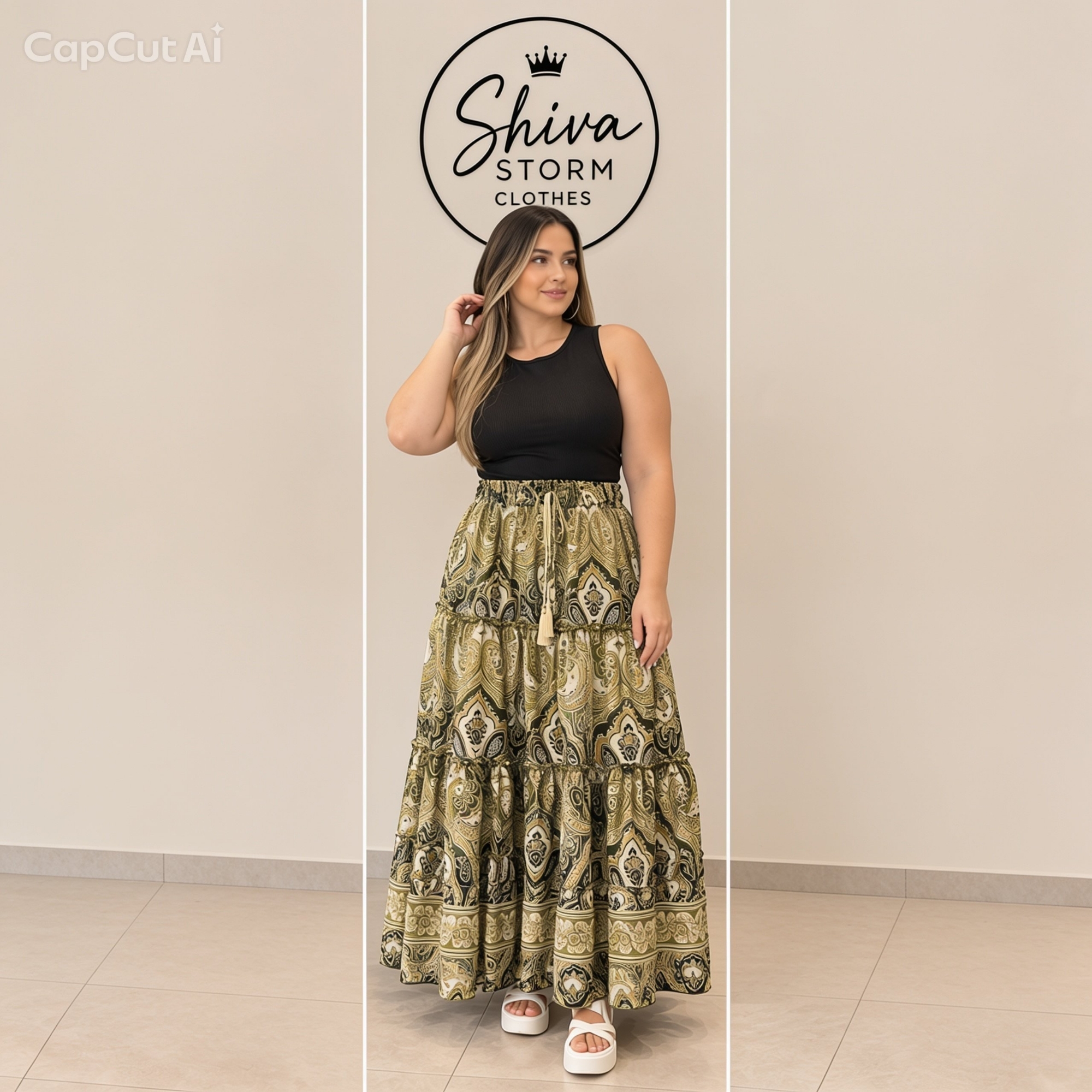 Pollera Estampada - Imagen 3