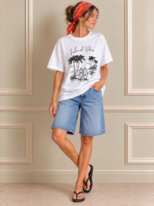 Remera Estampada