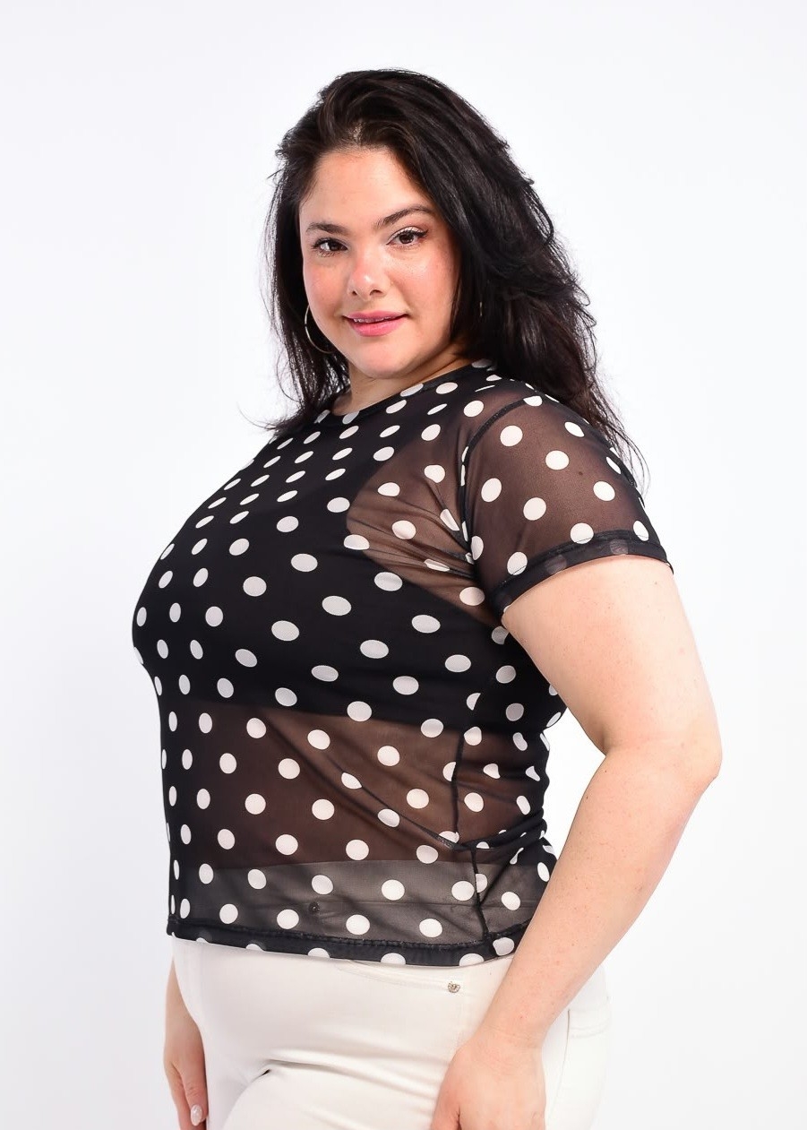 Remera Tul Lunar Curvy - Imagen 2