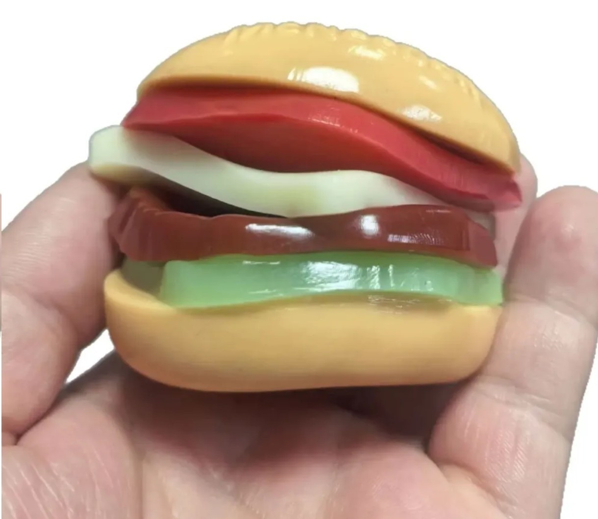 Squishy Antiestres Hamburguesa por Capas, Navidad, Juguetes Viral - Imagen 4
