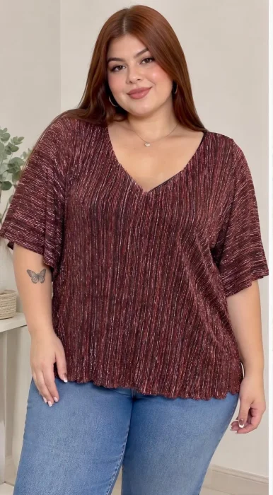 Blusa Plisada