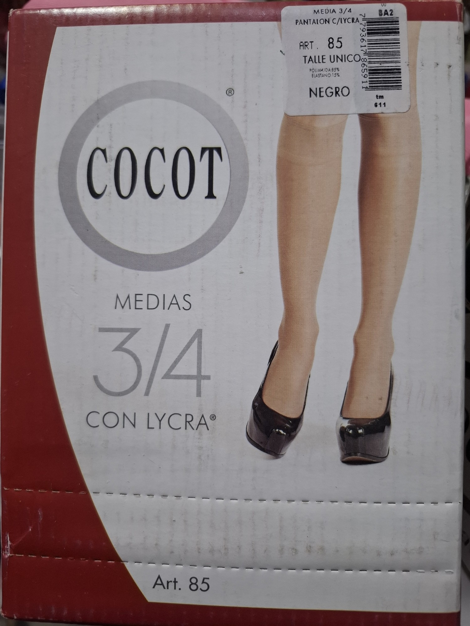  Medias Finas Cocot 3/4 - Imagen 3