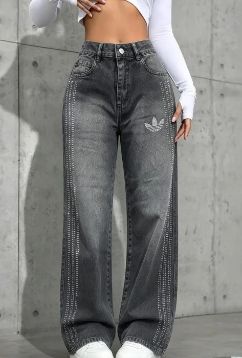 Jeans Strass Adi