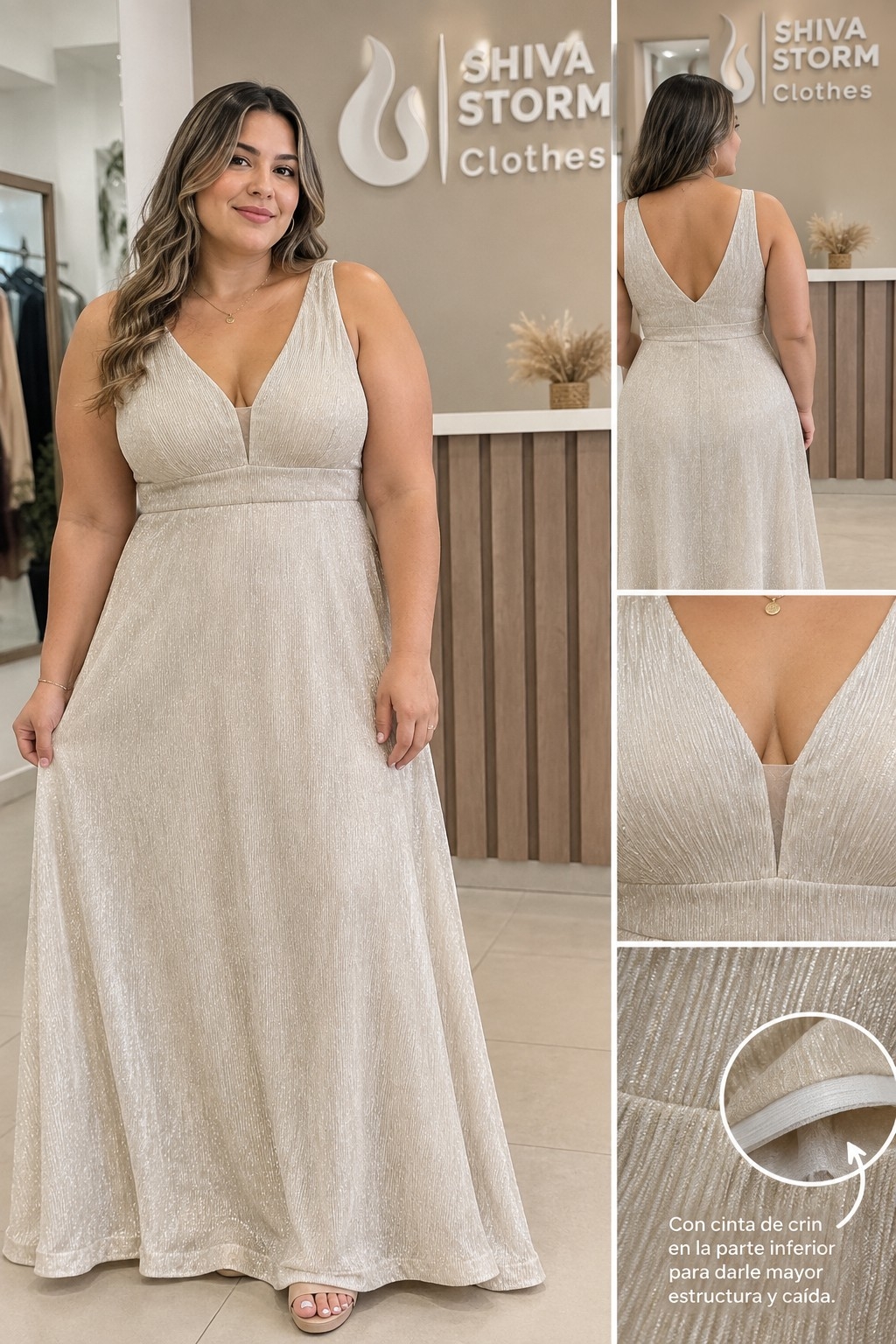 Vestido Plisado - Imagen 4