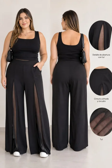 Pantalon Ity Micro Tul