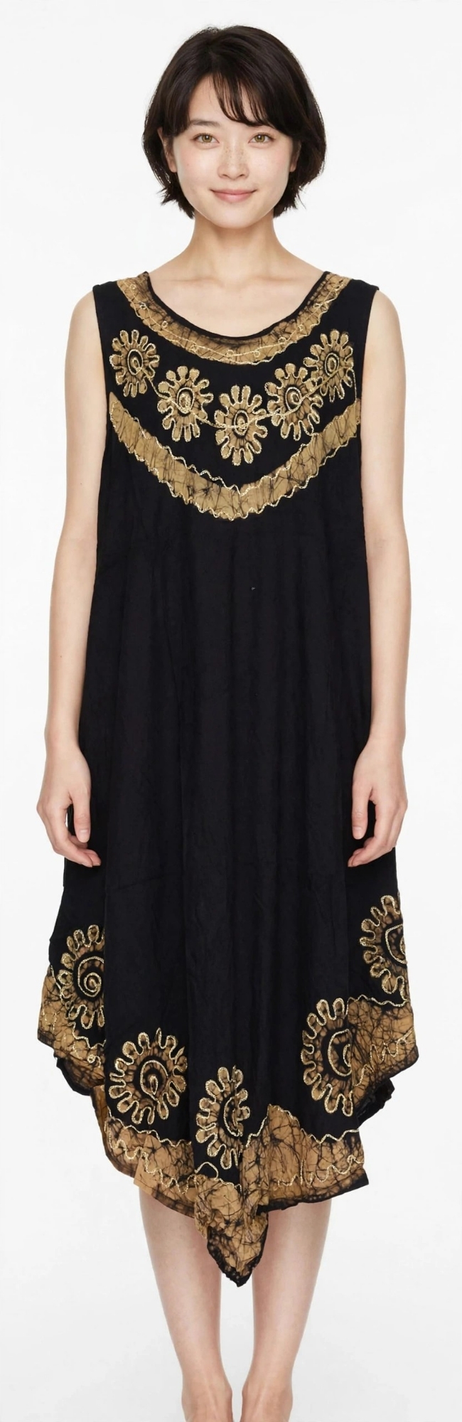 Vestido Indu Bordado Boho - Imagen 3