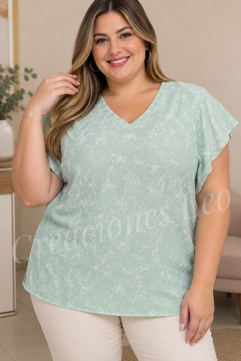 Blusa de Cey Puffing con Volado! - Imagen 2