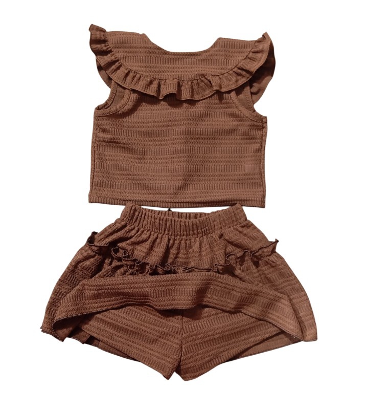Conjunto Sastrero Short Pollera - Imagen 3
