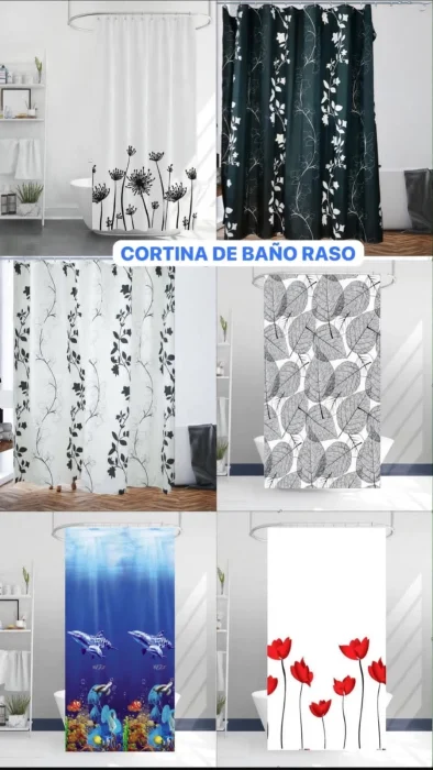 Cortina de Razo Estampada