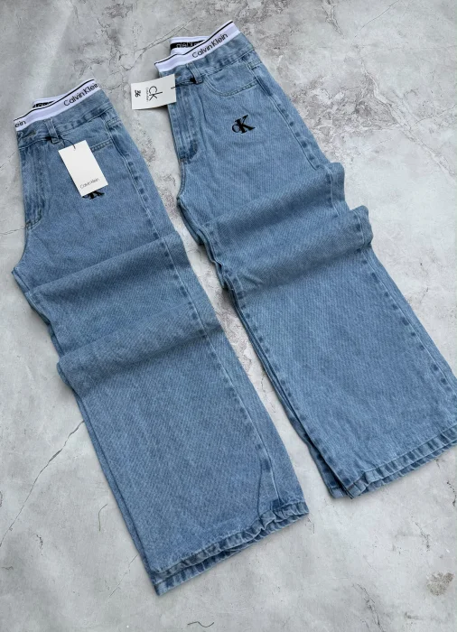 Wide Leg Ck Elástico